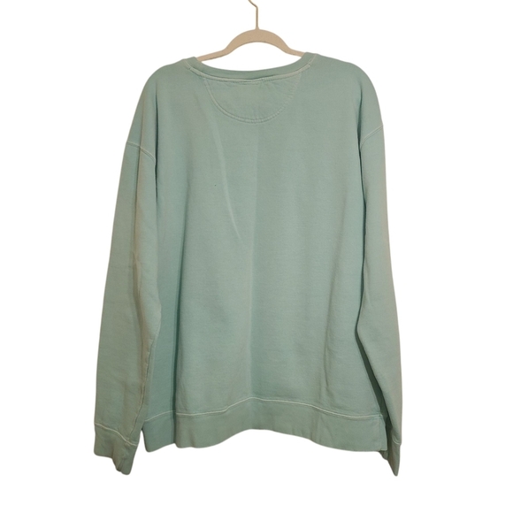 Avalon Apparel | Women's Light Green Crewneck Conway Sweatshirt (Size 2XL) - Picture 12 of 12